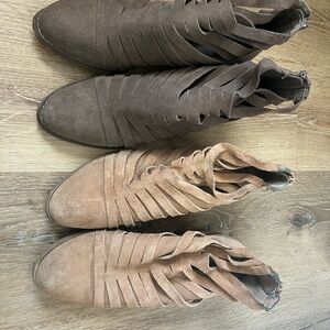 Carlos by Carlos Santana Women's Suede Ankle Boots